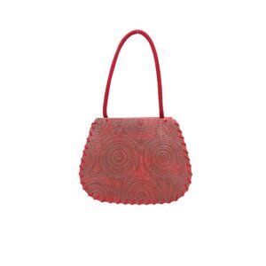 Giorgio Armani Molded Acrylic & Laced Net Handbag, c. Late 90's - Early 00's